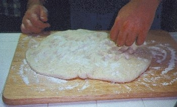 Lavorazione dell'impasto