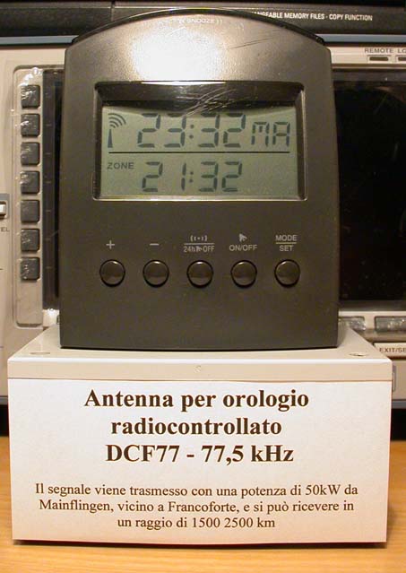 OROLOGIO RADIOCONTROLLATO DALLA DCF77