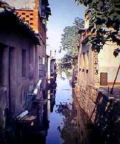 a canal in Suzhou