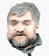 Franco Bomprezzi. Foto scontornata della testa