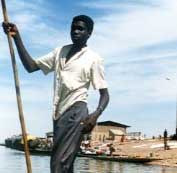 Un giovane nigeriano