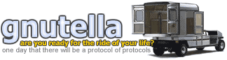 Logo di Gnutella tratto dal sito alla URL http://gnutella.wego.com/