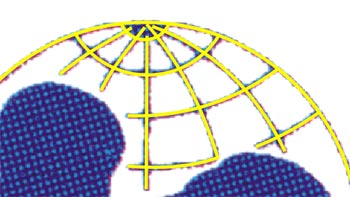 [Tutte le linee dei paralleli e dei meridiani sono state tracciate]
