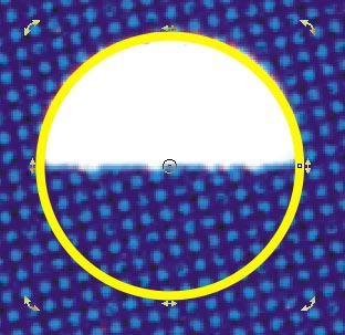[Il cerchio  stato ruotato di 90 verso destra intorno al proprio centro geometrico]