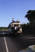 Nicaragua 1982-83 bus verso Managua