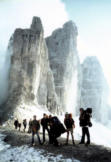 1979 Campo di Clan - Dolomiti - Cime di Lavaredo (da capo Clan)