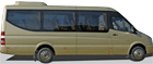 Mercedes "Sprinter" based small bus