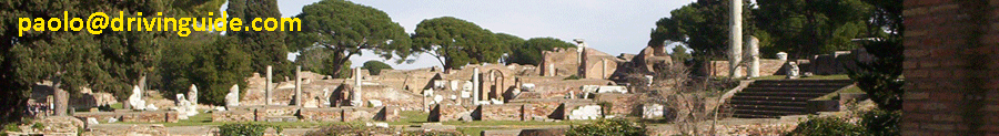 Half-day tour to Ostia Antica by private car with driver guide