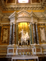 The "Ecstasy of Saint Therese" by Bernini