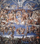 Michelangelo - The Final Judgment - Sistine Chapel
