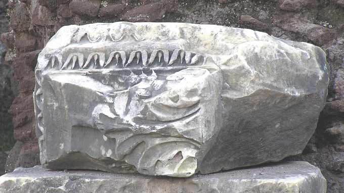 Cornice, da Roma, Foro Romano, tempio dei Dioscuri