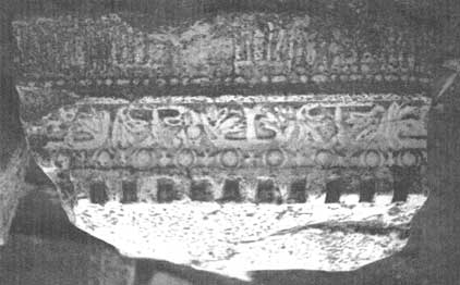 Laodicea, ninfeo, cornice di V secolo