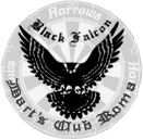 logo black falcon dart