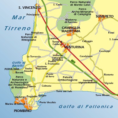 italien - Tuskana - Campiglia Marittima