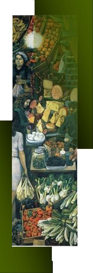 Guttuso - La Vucciria - particolare