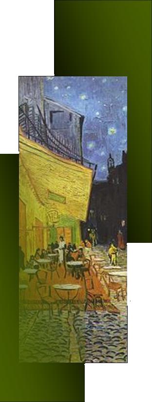 Van Gogh: Terrazza del caffe - particolare