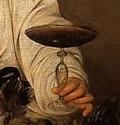 Caravaggio: Bacco - particolare