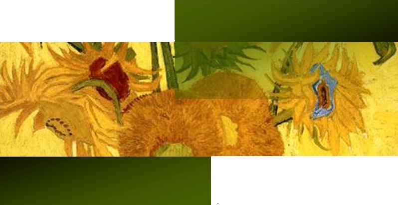 Van Gogh: Girasoli - particolare