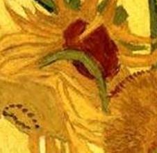Van Gogh: Girasoli - particolare