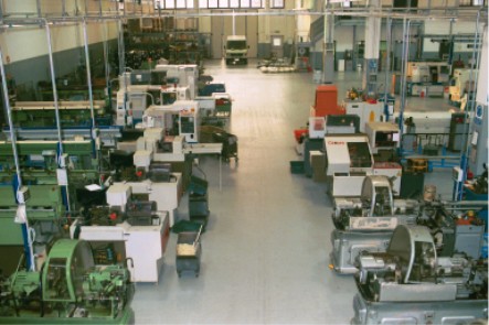 The factory inside