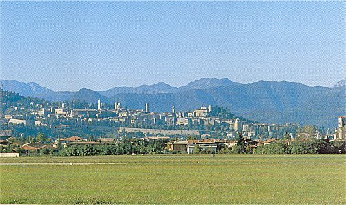 A view of Bergamo
