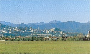 A view of Bergamo
